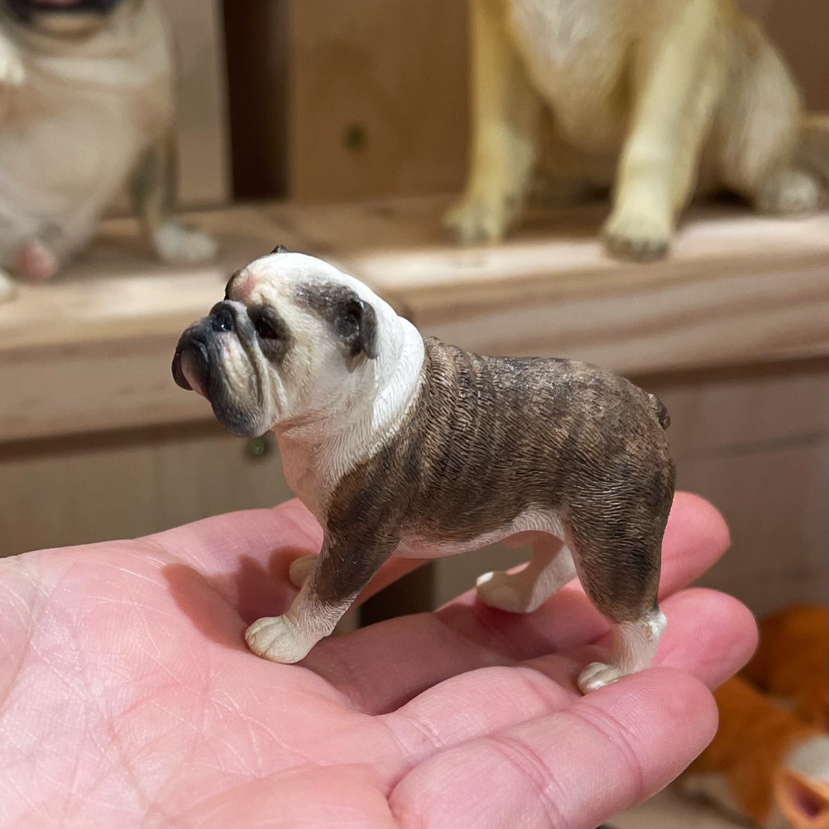mini bulldog toy